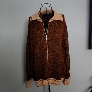 Etro mens zipper sweater